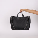 Chanel 2019 Bullskin Chain Shopper Tote - FashioNica