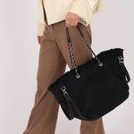 Chanel 2019 Canvas Double Face Deauville Small Shopping Tote Bag - FashioNica