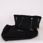 Chanel 2019 Canvas Double Face Deauville Small Shopping Tote Bag - FashioNica