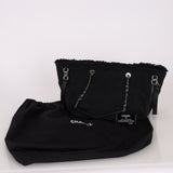 Chanel 2019 Canvas Double Face Deauville Small Shopping Tote Bag - FashioNica