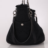 Chanel 2019 Canvas Double Face Deauville Small Shopping Tote Bag - FashioNica