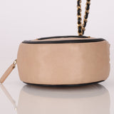 Chanel 2019 Caviar Filigree Round Crossbody - FashioNica