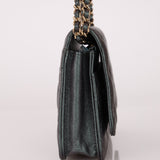 Chanel 2019 Caviar Iridescent Wallet on Chain GHW - FashioNica