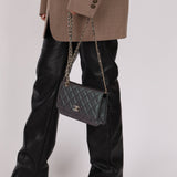 Chanel 2019 Caviar Iridescent Wallet on Chain GHW - FashioNica