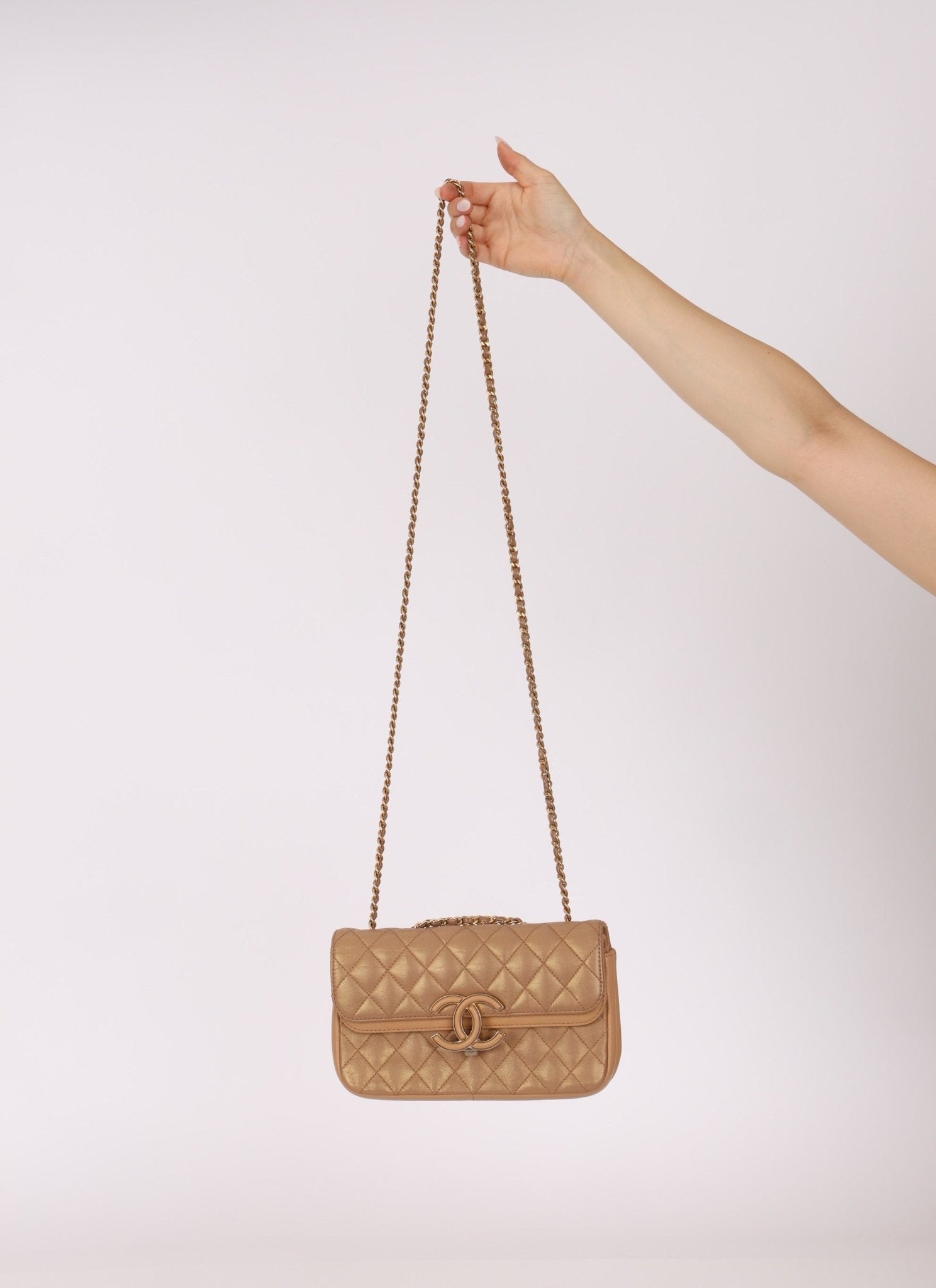 Chanel 2019 Chanel Iridescent CC Chic Small Flap Bag - FashioNica