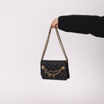 Chanel 2019 Egyptian Amulet Lambskin Charms Wallet on Chain - FashioNica