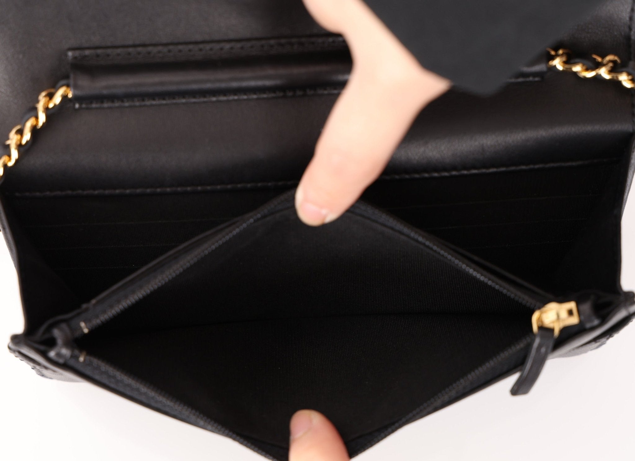 Chanel 2019 Egyptian Amulet Lambskin Charms Wallet on Chain - FashioNica