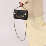 Chanel 2019 Egyptian Amulet Lambskin Charms Wallet on Chain - FashioNica