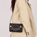 Chanel 2019 Egyptian Amulet Lambskin Charms Wallet on Chain - FashioNica