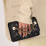 Chanel 2019 Egyptian Amulet Lambskin Charms Wallet on Chain - FashioNica