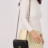 Chanel 2019 Lambskin and Caviar Square Flap - FashioNica