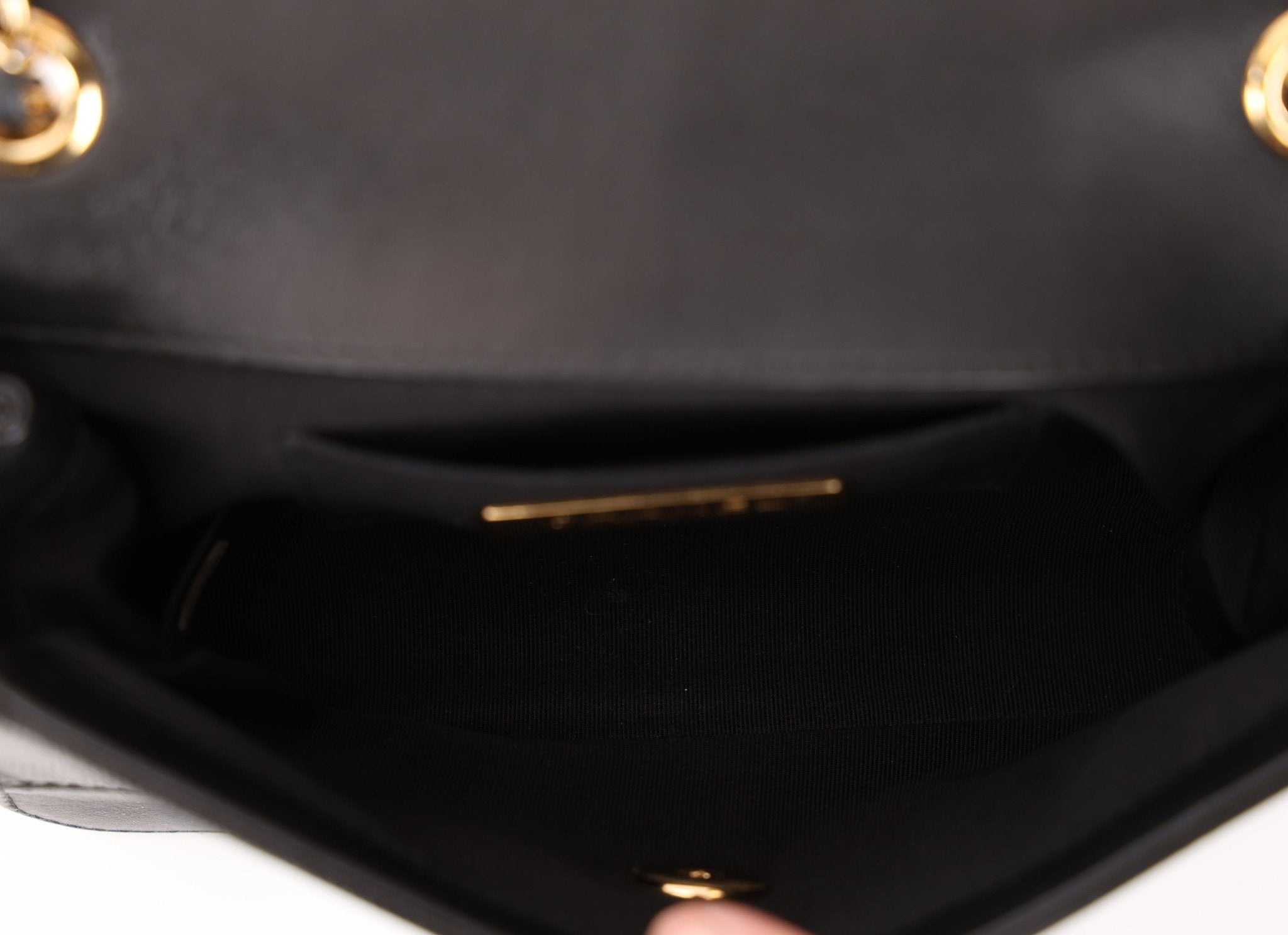 Chanel 2019 Lambskin and Caviar Square Flap - FashioNica