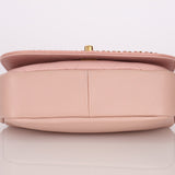 Chanel 2019 Lambskin & Caviar Pink Charm Flap Bag - FashioNica