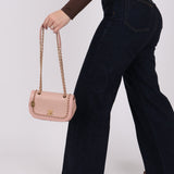 Chanel 2019 Lambskin & Caviar Pink Charm Flap Bag - FashioNica