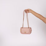 Chanel 2019 Lambskin & Caviar Pink Charm Flap Bag - FashioNica