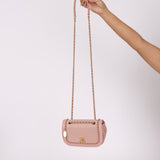 Chanel 2019 Lambskin & Caviar Pink Charm Flap Bag - FashioNica