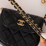Chanel 2019 Lambskin Pearl Crush Waist Bag - FashioNica