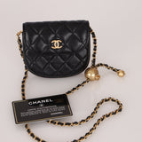 Chanel 2019 Lambskin Pearl Crush Waist Bag - FashioNica