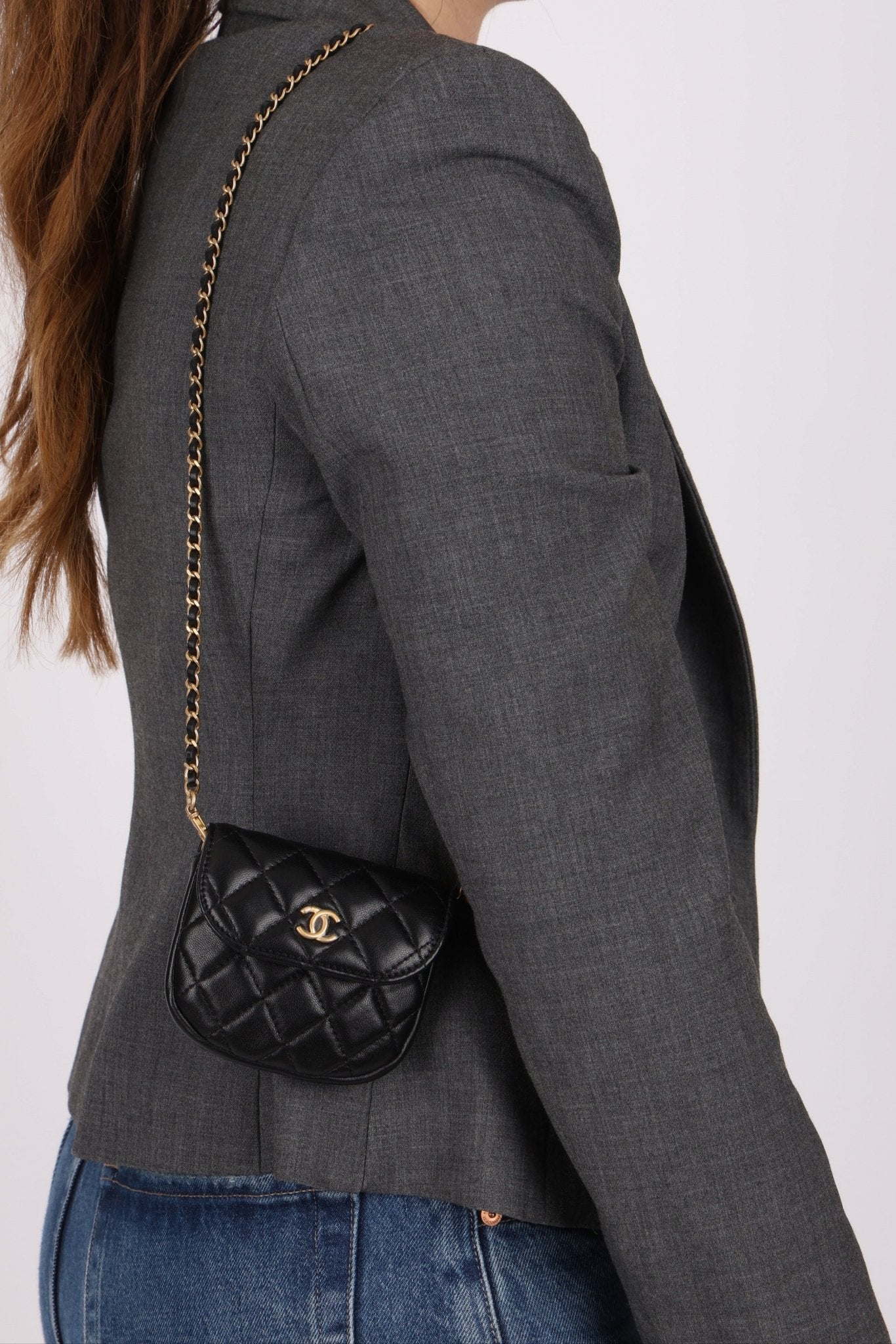 Chanel 2019 Lambskin Pearl Crush Waist Bag - FashioNica