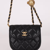 Chanel 2019 Lambskin Pearl Crush Waist Bag - FashioNica