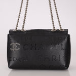 Chanel 2019 Logo Flap Bag with Chanel Tweed Pouch - FashioNica