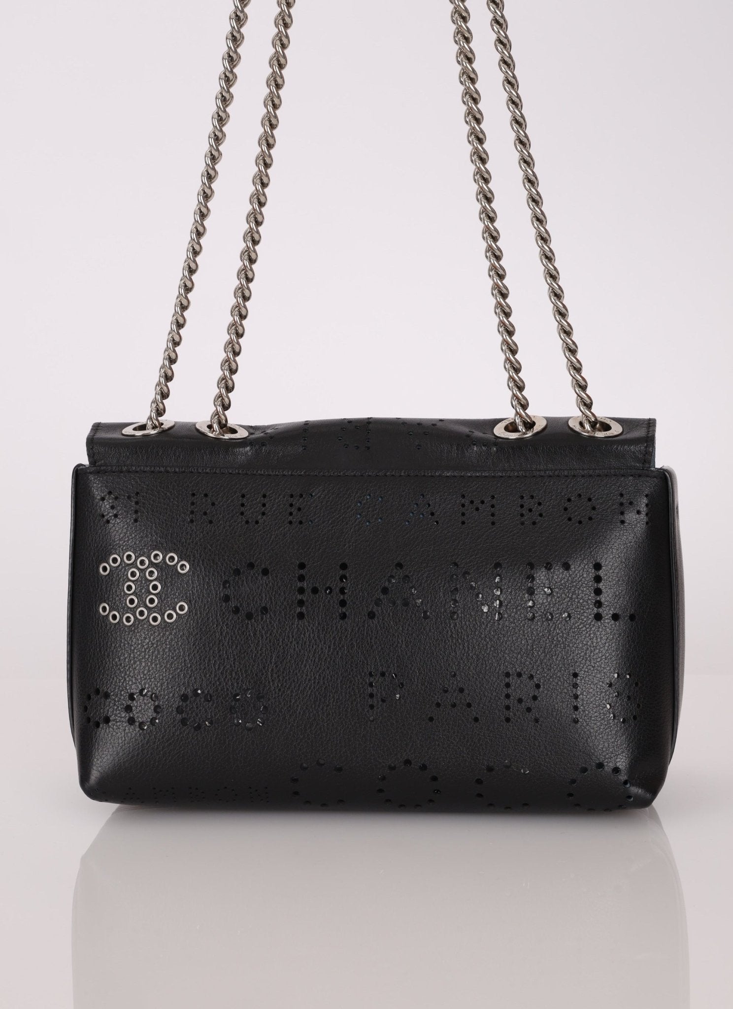 Chanel 2019 Logo Flap Bag with Chanel Tweed Pouch - FashioNica