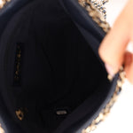 Chanel 2019 Navy Lambskin Shopping Chain Tote - FashioNica
