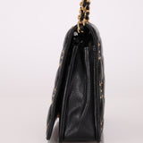 Chanel 2019 Paris - New York Lambskin Studded Wallet on Chain - FashioNica