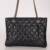 Chanel 2019 Shiny Lambskin Quilted Medium Double Case With Strap - FashioNica