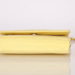 Chanel 2020 Butter Yellow Denim Coco Wallet On Chain - FashioNica