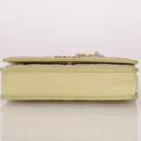 Chanel 2020 Caviar New Wave Pistachio Wallet on Chain - FashioNica