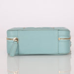 Chanel 2020 Caviar Robin's Egg Mini Filigree Crossbody - FashioNica