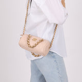 Chanel 2020 Caviar Small Fashion Therapy Bowler Bag - FashioNica