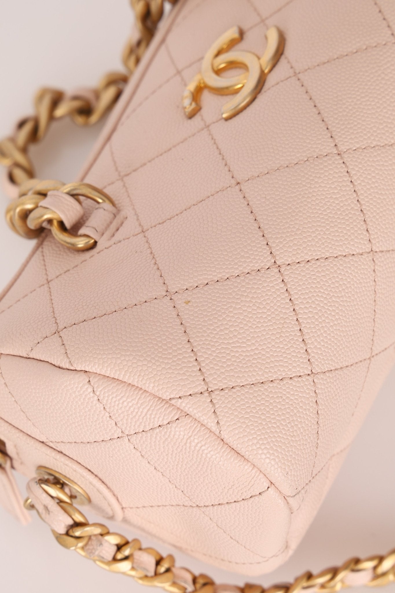 Chanel 2020 Caviar Small Fashion Therapy Bowler Bag - FashioNica