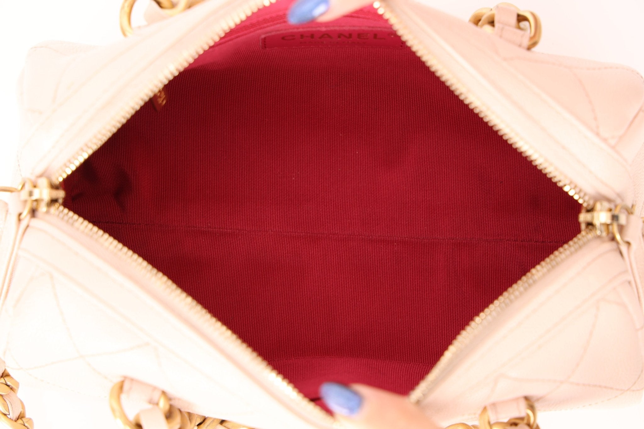 Chanel 2020 Caviar Small Fashion Therapy Bowler Bag - FashioNica