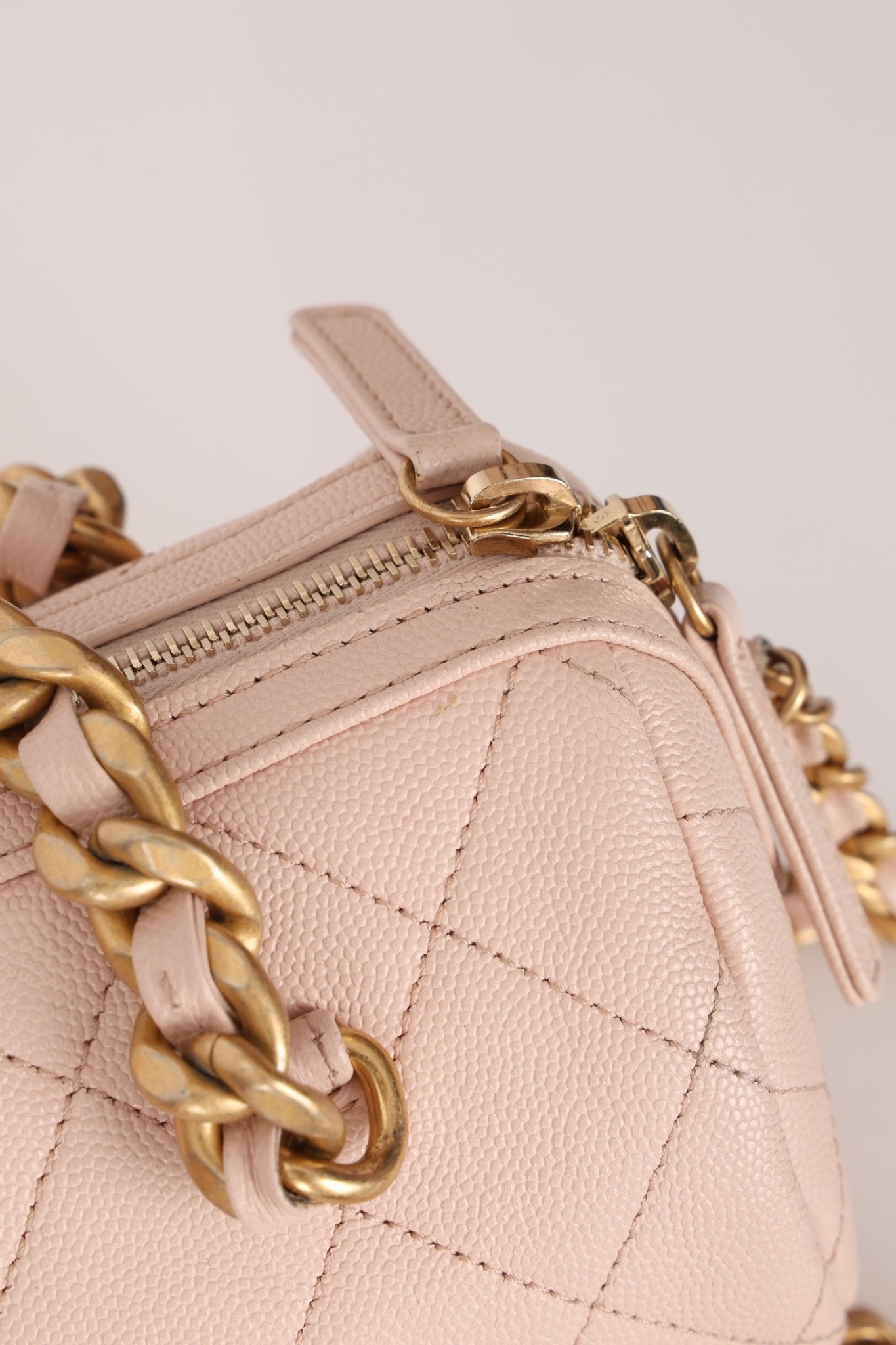 Chanel 2020 Caviar Small Fashion Therapy Bowler Bag - FashioNica