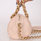 Chanel 2020 Caviar Small Fashion Therapy Bowler Bag - FashioNica