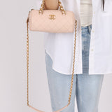 Chanel 2020 Caviar Small Fashion Therapy Bowler Bag - FashioNica