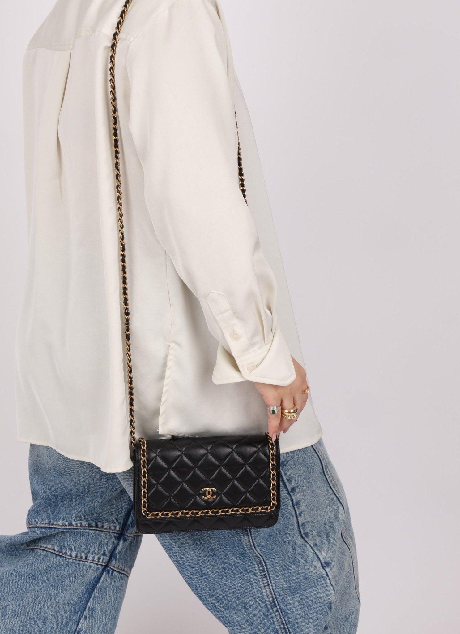 Chanel 2020 Chain Around Lambskin Wallet on Chain - FashioNica