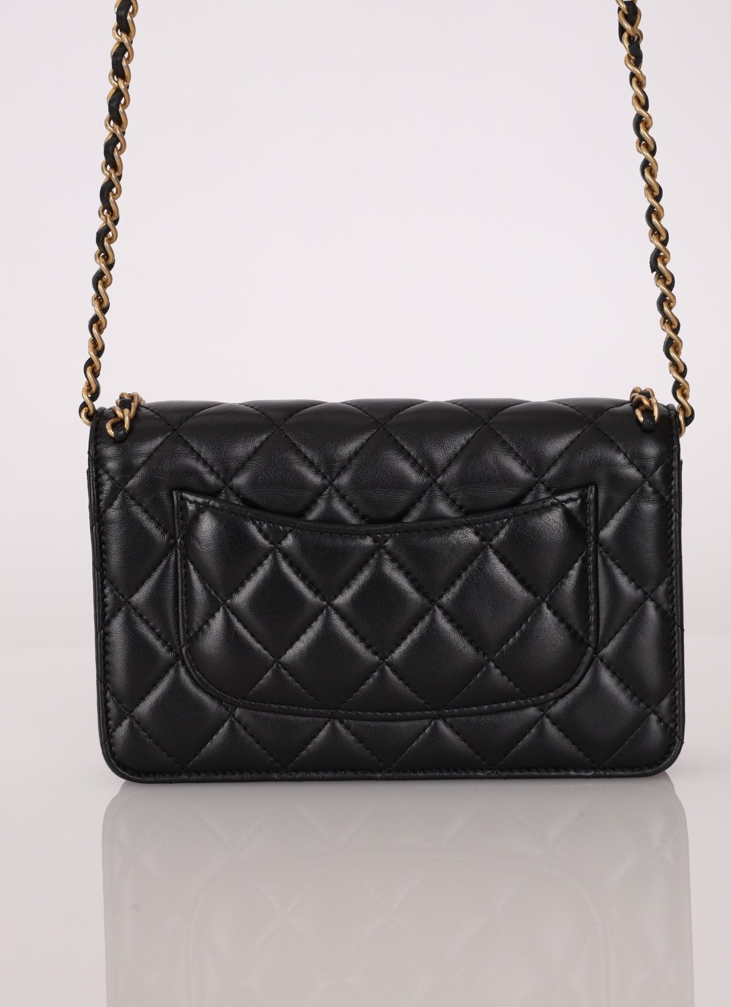 Chanel 2020 Chain Around Lambskin Wallet on Chain - FashioNica