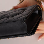 Chanel 2020 Chain Around Lambskin Wallet on Chain - FashioNica
