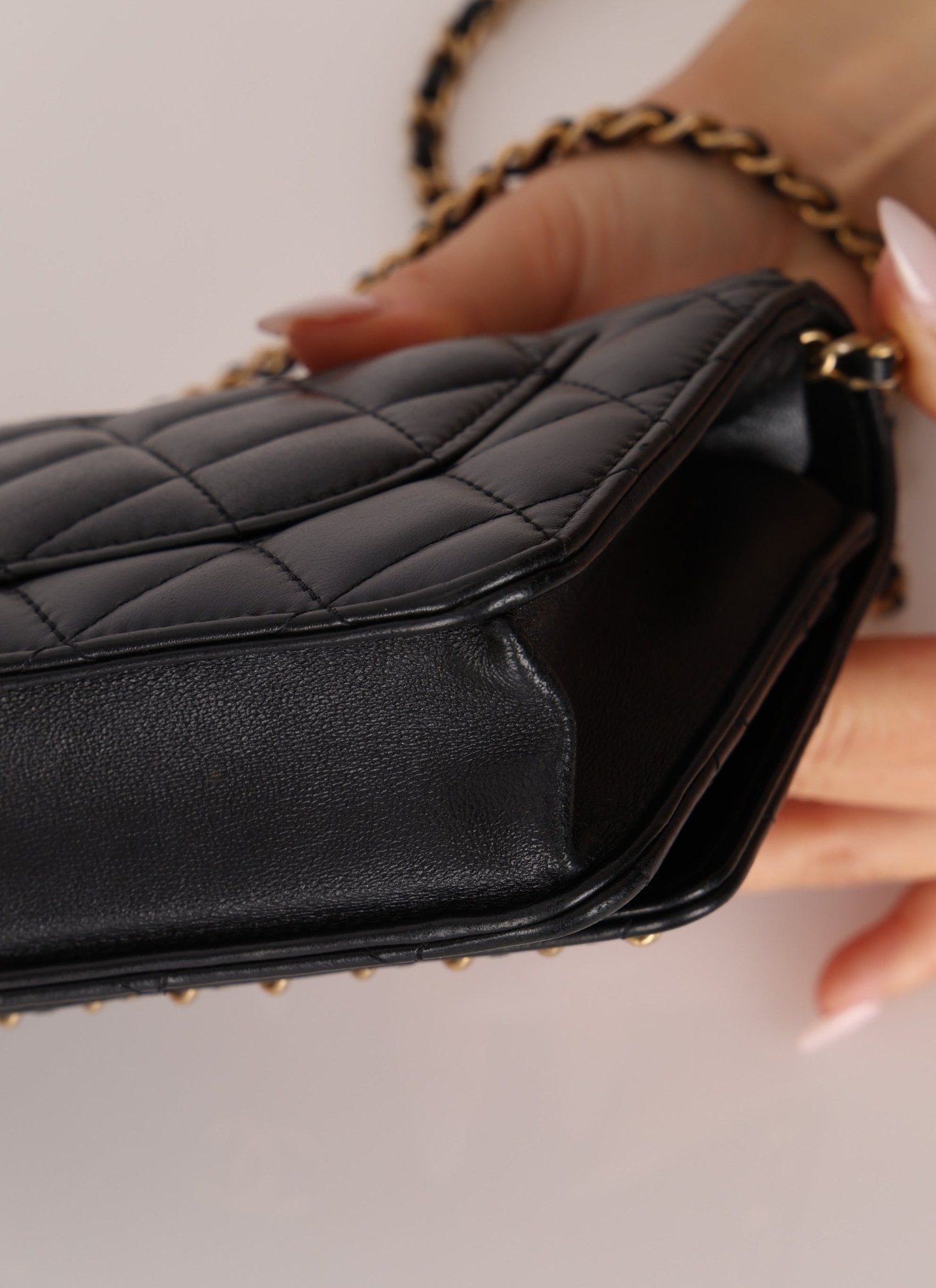 Chanel 2020 Chain Around Lambskin Wallet on Chain - FashioNica
