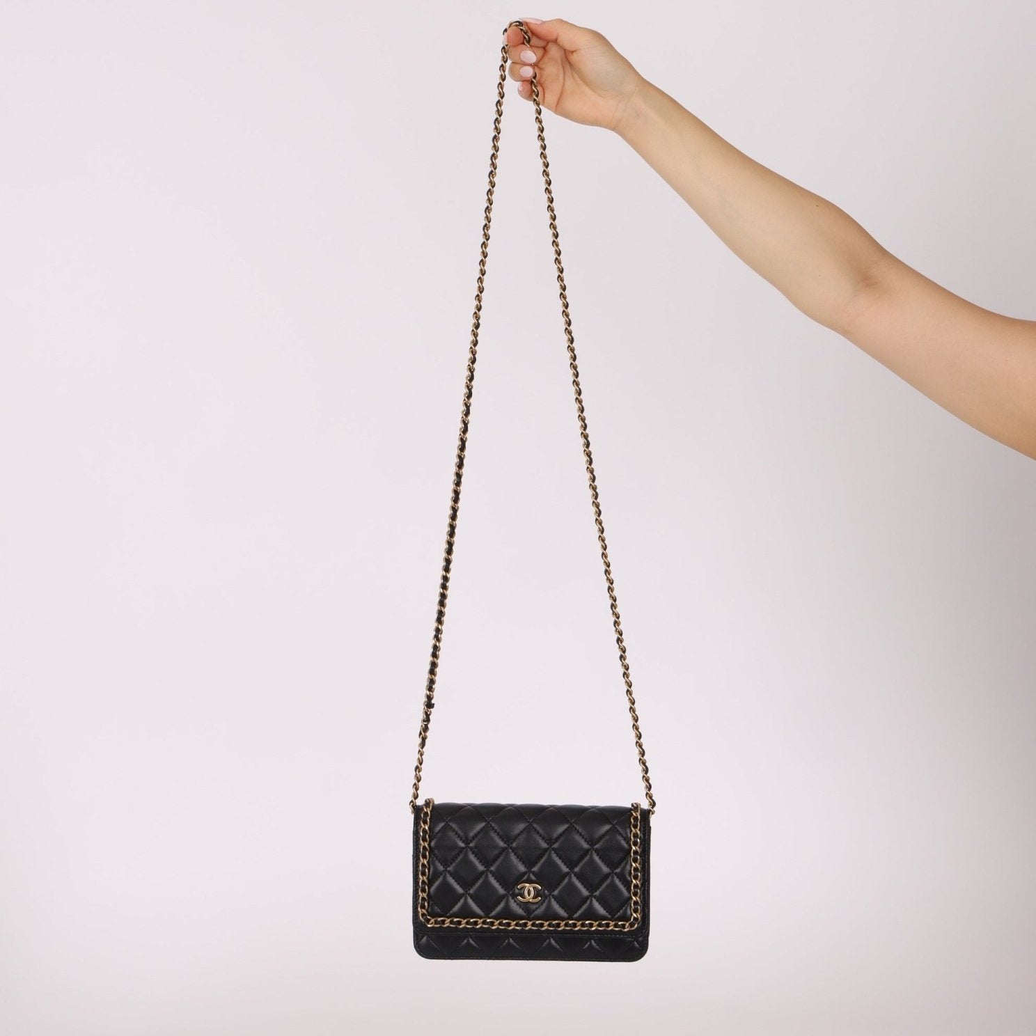 Chanel 2020 Chain Around Lambskin Wallet on Chain - FashioNica