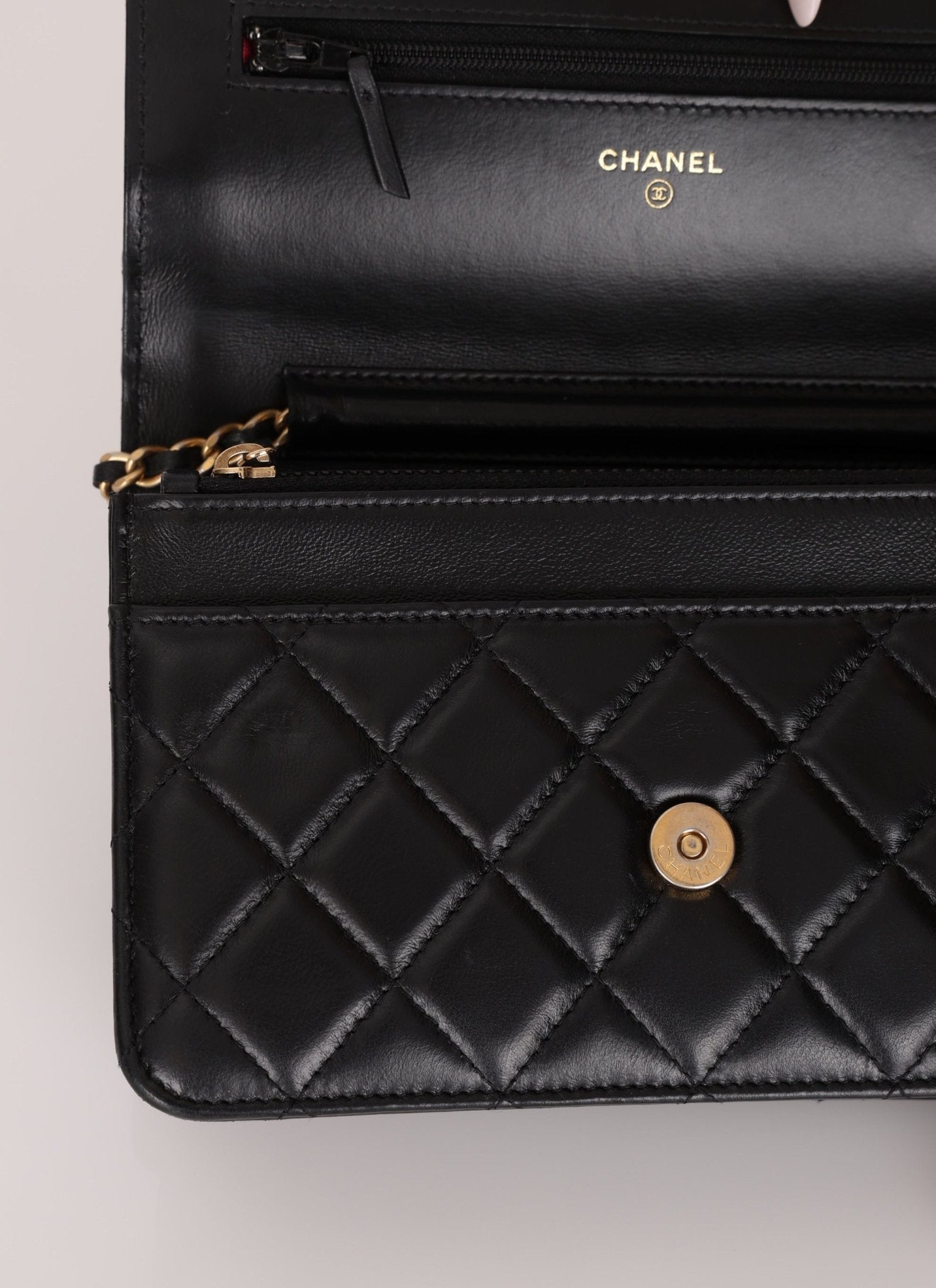 Chanel 2020 Chain Around Lambskin Wallet on Chain - FashioNica