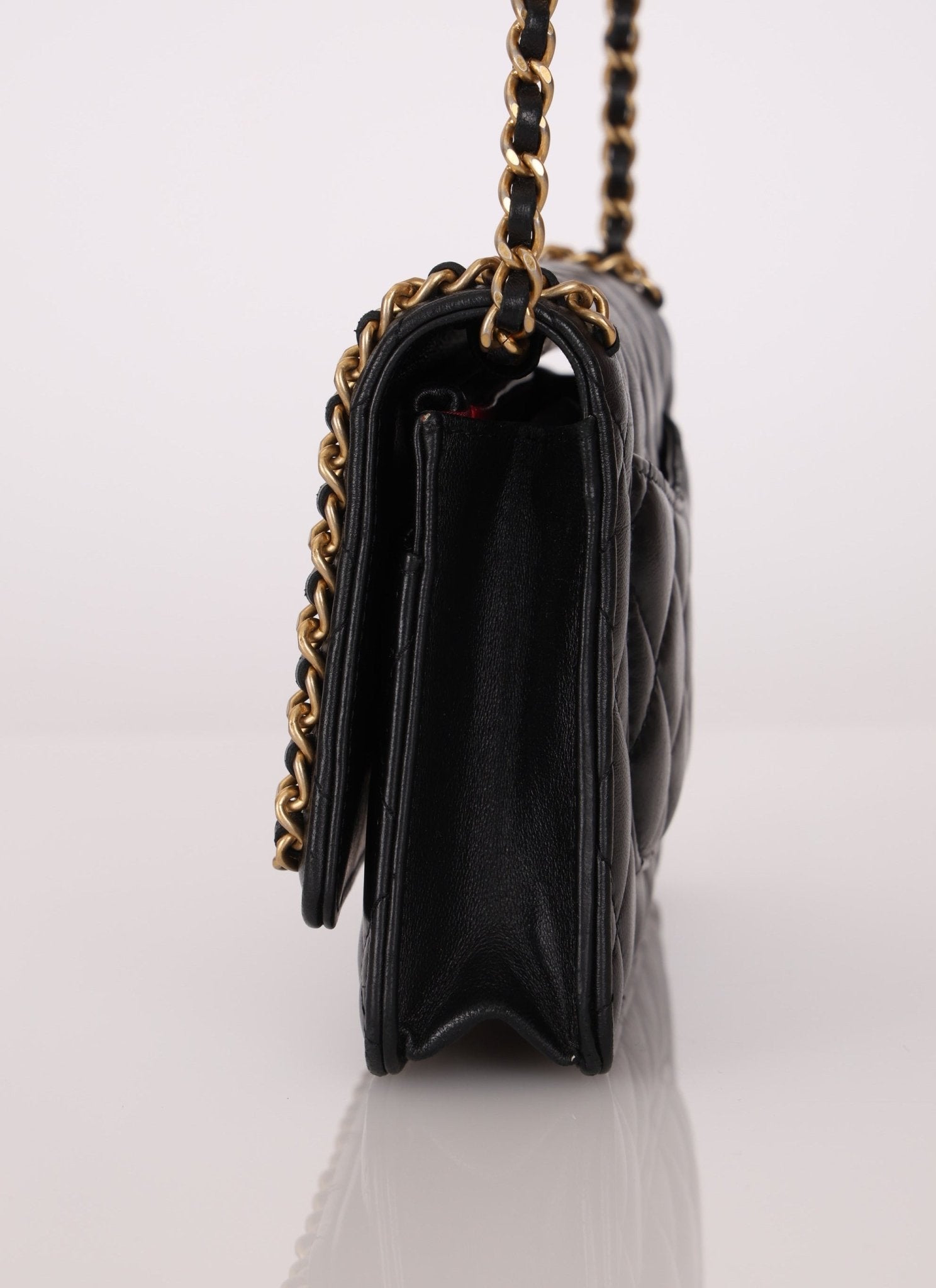 Chanel 2020 Chain Around Lambskin Wallet on Chain - FashioNica