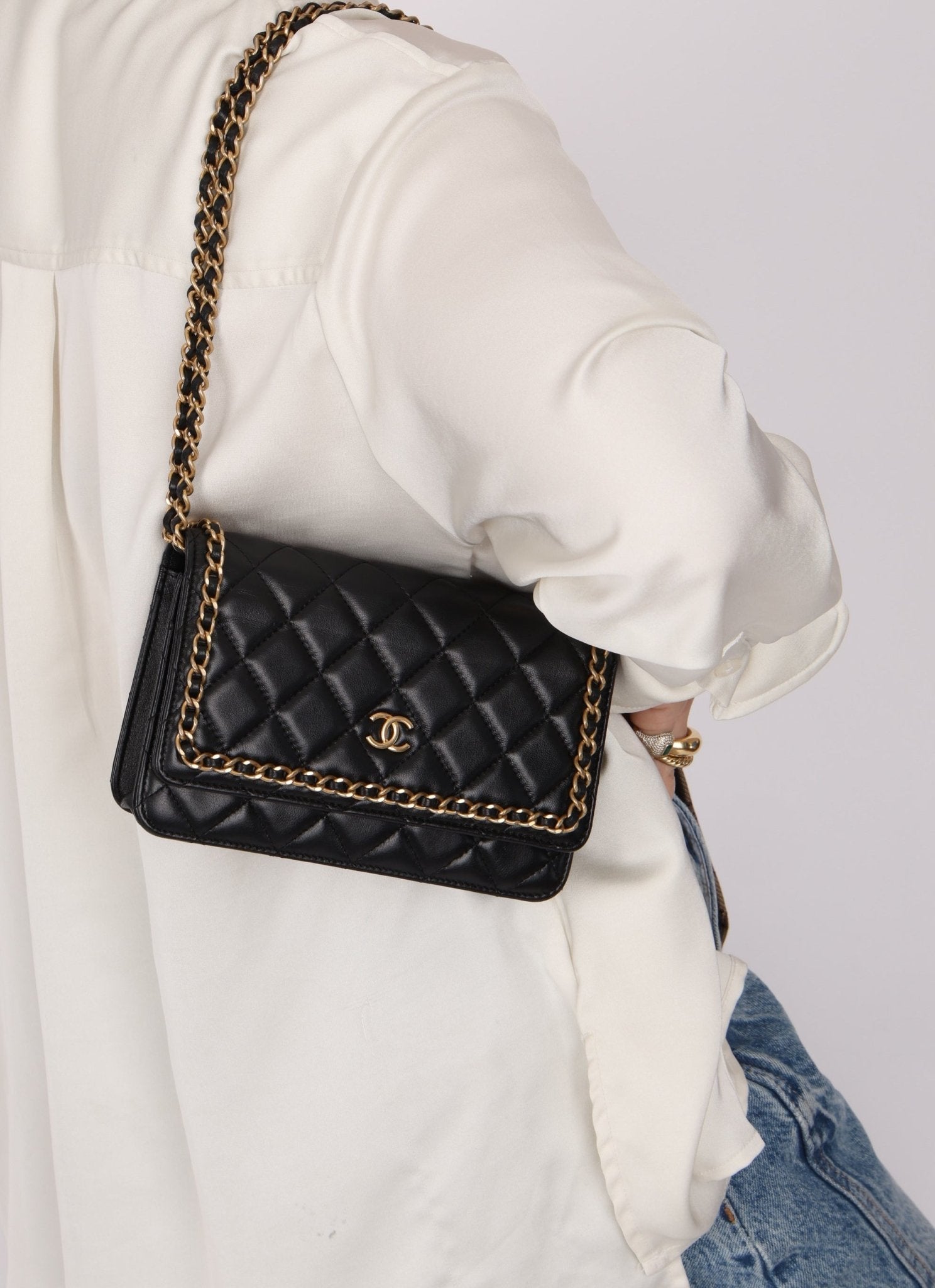 Chanel 2020 Chain Around Lambskin Wallet on Chain - FashioNica