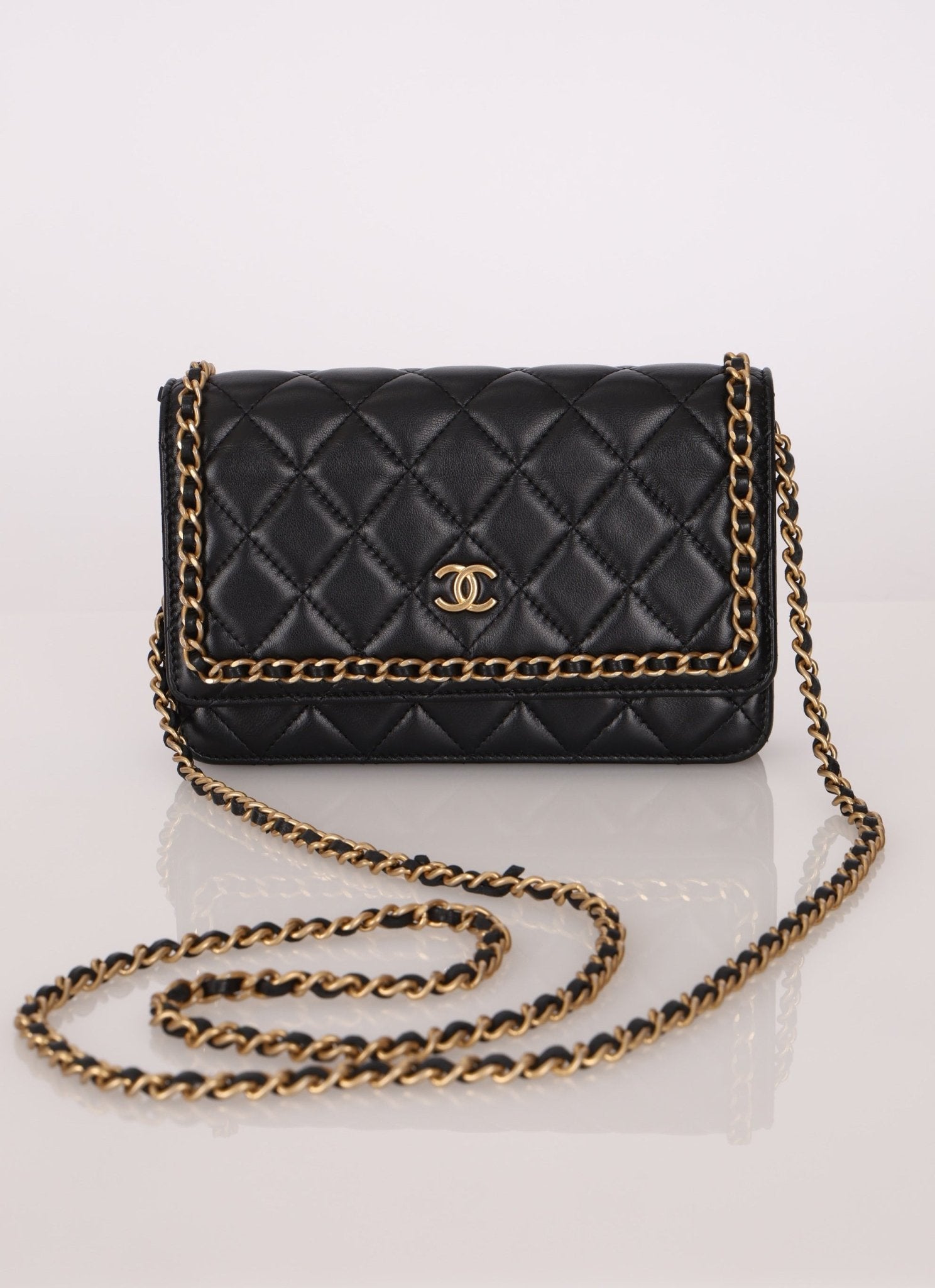 Chanel 2020 Chain Around Lambskin Wallet on Chain - FashioNica