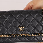 Chanel 2020 Chain Around Lambskin Wallet on Chain - FashioNica