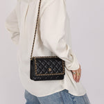 Chanel 2020 Chain Around Lambskin Wallet on Chain - FashioNica