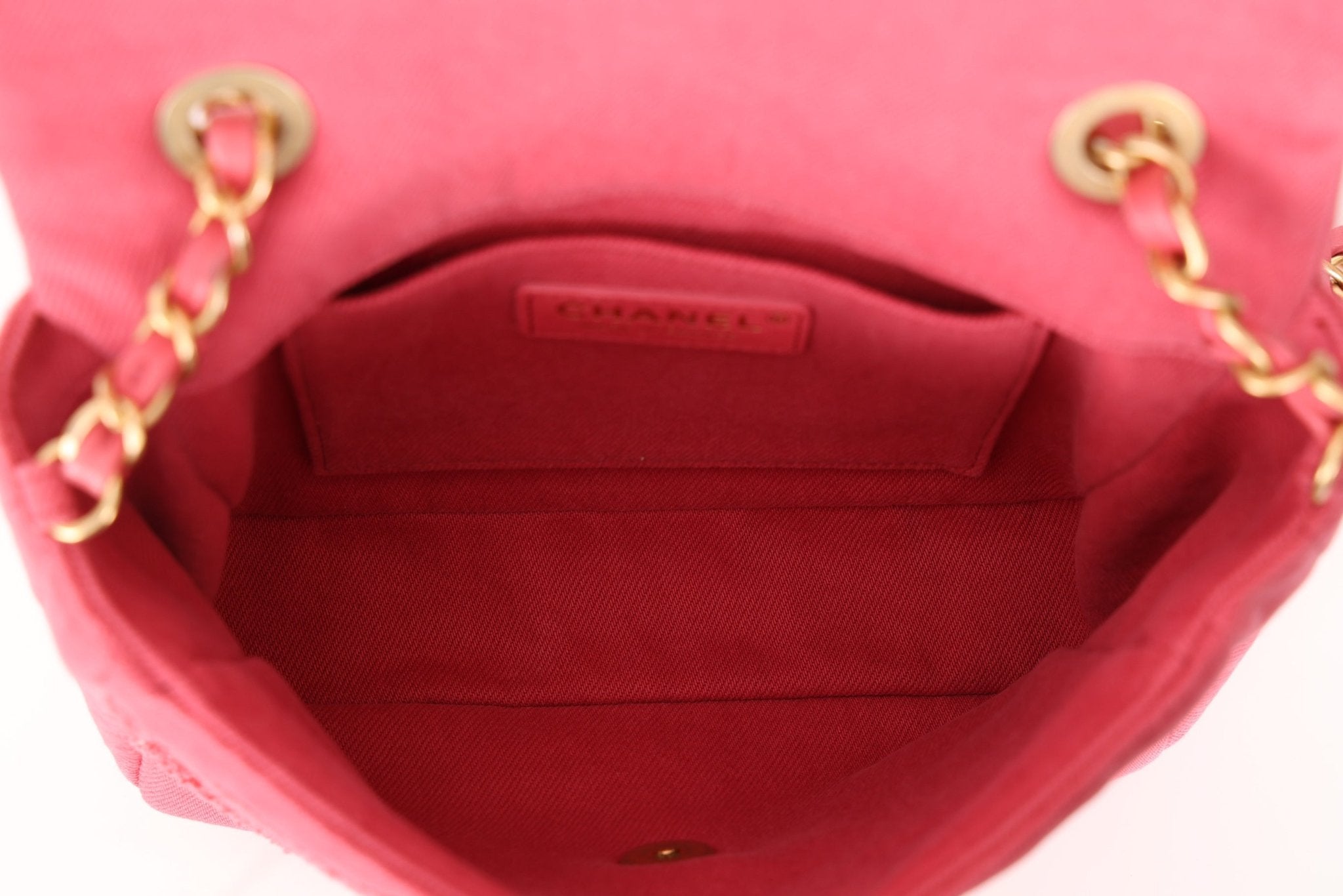 Chanel 2020 Denim Coco Chain Flap - FashioNica